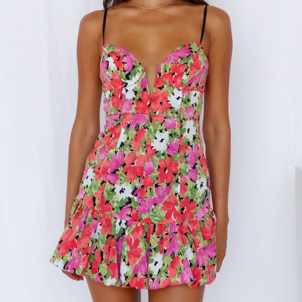 Hello Molly Floral Dress
